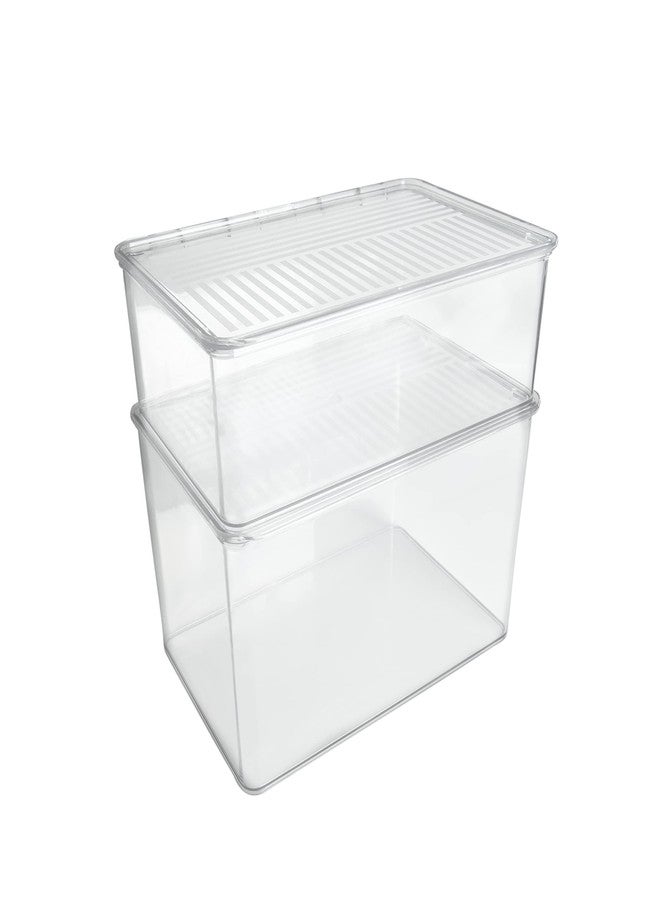 Kitchen Spaces Stackable Kitchen Containers 2pc - Image 1